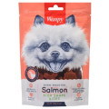 Wanpy Dog лакомые кусочки из нежного лосося в форме рыбок 100 г