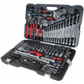 Набор инструментов JTC H145C 1/4'' и 1/2'' 6-гранный в кейсе 145 пр.