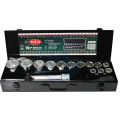 Набор инструментов Rock Force RF-6161-5 3/4''dr 6-гранный 16пр. метал. кейс /1/3