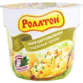 Пюре Роллтон с жареным луком стакан 40г