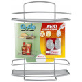 Полка для ванной 2-х ур Onda+Safe-Fix, 26*11*35 см, Polytherm, Metaltex