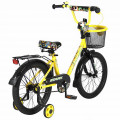 Velolider Lider 18U-009 Shark - двухколесный велосипед желтый-черный