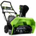 Газонокосилка акк. Greenworks 2500407 40в g-max40 бесщ. мотор 45см 7ур. 28-76мм 50л без акк и зу