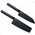 Набор кухонных ножей Xiaomi Huo Hou Black Heat Knife Set 2 шт (30,7см, 29,8см)