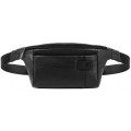 Сумка поясная Piquadro Urban, черная, 32x15x7 см