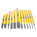 набор бородков и зубил слесарных Stanley 4-18-299 (12 шт.)