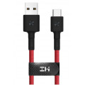 Кабель Xiaomi ZMI USB/Type-C 100 см (AL401) красный