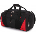 Сумка спортивная Wenger 2729201213, чёрная/красная, 56х25,5х28,5 см, 56 л