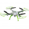 Квадрокоптер Syma X5HW, белый с зелёным Квадрокоптер Syma X5HW, белый с зелёным