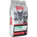 Корм для котят, беременных и кормящих кошек Blitz Kitten, индейка, 10 кг