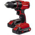 Дрель акк. Einhell TC-CD 18-2 Li (2x1,3Ah), 0-350/1250об/мин, 38Нм