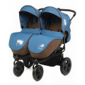 Mobility One P5370 Express Duo - коляска прогулочная для двойни (джинс) Mobility One P5370 Express Duo - коляска прогулочная для двойни (джинс)
