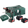 Ударная аккумуляторная дрель-шуруповерт Metabo BS 18 LTX Impuls 2013 4.0Ah x3 Metaloc 110 Н·м (602191960)