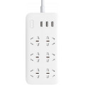 Удлинитель Xiaomi Mi Power Strip 6 розеток и 3 USB порт, белый