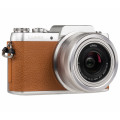 Фотоаппарат Panasonic Lumix DMC-GF7 kit 12-32mm, коричневый Фотоаппарат Panasonic Lumix DMC-GF7 kit 12-32mm, коричневый