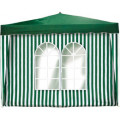 Greenhouse Стенка для шатра с окнами, зеленая 200х300