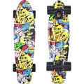 Y-Scoo Fishskateboard Print 22" - скейтборд с сумкой Cartoon