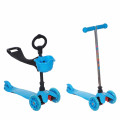 Sun Color Mars Kids 3в1 SKL-06A-100B - детский самокат трехколесный 3 в 1 голубой