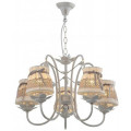 Люстра J-LIGHT FLEUR E14X5X60W ANTIQUE WHITE 1102/5
