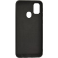 Чехол для смартфона для Samsung M21 силиконовый (черный) Soft Thing, Aksberry