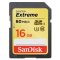 Карта памяти SanDisk Extreme SDHC 16GB Class10 UHS-I (U3) 60MB/s Карта памяти SanDisk Extreme SDHC 16GB Class10 UHS-I (U3) 60MB/s
