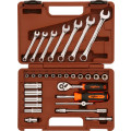 Набор торцевых головок OMBRA OMT30S 1/4'' DR и комбин. ключей, 30 предметов
