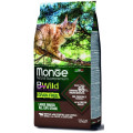 Monge Cat BWild GRAIN FREE беззерновой корм из мяса буйвола для крупных кошек всех возрастов 1,5 кг