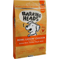 Корм для собак с чувствительным пищеварением беззерновой Barking Heads До последенго кусочка, курица с рисом, 12 кг
