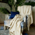 Покрывало INDIBIRD HOME Riviera Collection Грас Слоновая кость 180х220