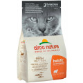Корм для кошек Almo Nature Holistic Adult Cat White Fish & Rice, рыба и коричневый рис, 12 кг