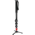Монопод Manfrotto MVM250A алюминиевый сплав (без головы) с ножками Монопод Manfrotto MVM250A алюминиевый сплав (без головы) с ножками