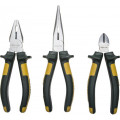 Набор губцевых инструментов KRAFTOOL KRAFT-MAX 22011-H3 Cr-Mo.маслобензост двухкомп.рукоятки. 3пре