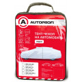 Тент-чехол на автомобиль AUTOPROFI, седан, водонепроницаемый, 435х165х119 см., разм. М, 1/10