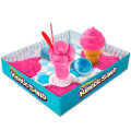 Кинетический песок Kinetic Sand. игровой набор c формочками 285 грамм мороженное