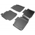 Комплект ковриков в салон и багажник NORPLAST для Toyota Camry (V50) (SD) (2011) (2,5L)