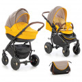 Tutis Zippy Orbit - коляска 2 в 1 бежевое желтыйтерракотовый кант Tutis Zippy Orbit - коляска 2 в 1 бежевое желтыйтерракотовый кант