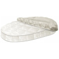 Водонепроницаемый наматрасник Nuovita BABYSLEEP EcoSleep 75х125 см белый