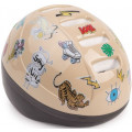 Happy Baby Шлем защитный серый HEADsize S, бежевый