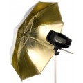 Зонт Falcon Eyes UR-48G отражающий золотой 105 см Зонт Falcon Eyes UR-48G отражающий золотой 105 см