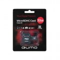 Qumo microSDHC Class 10 32GB + SD adapter