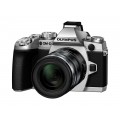 Фотоаппарат Olympus OM-D E-M1 kit 12-50mm, серебро Фотоаппарат Olympus OM-D E-M1 kit 12-50mm, серебро