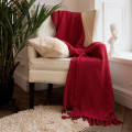 Покрывало INDIBIRD HOME Riviera Collection Канны Темно-красный 180х220