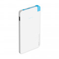 Внешний АКБ NRG Slim 5000 mAh, microUSB, Apple 8-pin, USB, 2A, Li-pol, белый, Deppa Внешний АКБ NRG Slim 5000 mAh, microUSB, Apple 8-pin, USB, 2A, Li-pol, белый, Deppa