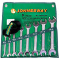 Набор рожковых ключей JonnesWay W25108S (6 - 22 мм) 8 шт.