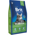 Корм для стерилизованных кошек Brit Premium, курица с куриной печенью, 8 кг