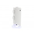Мини-микроскоп 160х-200х, LED подсветка, футляр