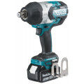 Гайковерт аккумуляторный MAKITA DTW1001RTJ 18В 2х5Ач LI-ION 0-2200об/мин 1050Нм 3/4'' 3.7кг