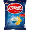 Чипсы Русская картошка со вкусом сметаны и укропа 80г