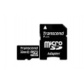 Карта памяти Transcend microSDHC 32GB Class 10 (20/10/Mb/s) + ADP Карта памяти Transcend microSDHC 32GB Class 10 (20/10/Mb/s) + ADP