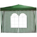 Greenhouse Стенка для шатра с окнами, зеленая 200х200